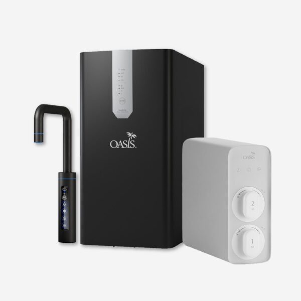 UVC飲水機 【美國OASIS】櫥下極奢氣泡三溫UVC飲水機 (配置OASIS 600G大流量RO淨水器)