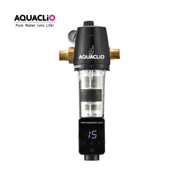 PFK04-MU10A 【克麗歐AQUACLiO】前置反沖過濾器 (自動/調壓)PFK04-MU10A